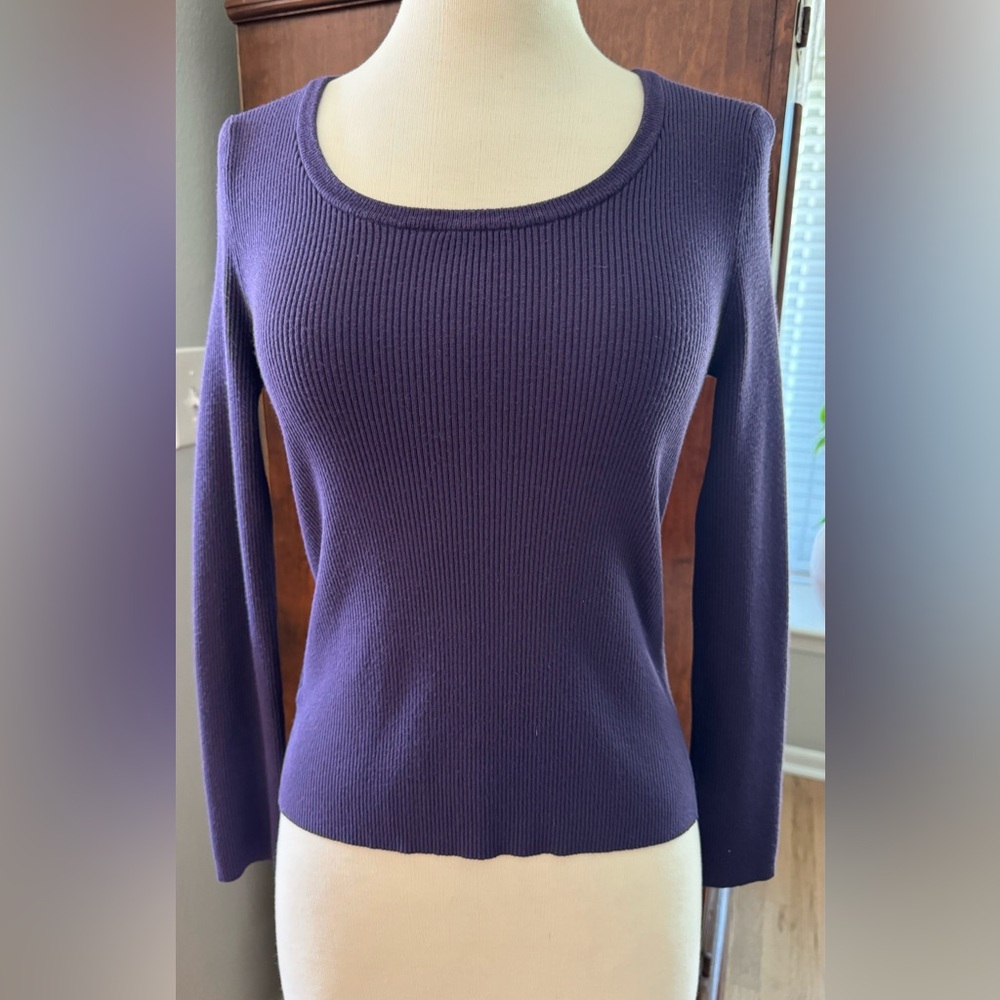 Women’s purple Ann Taylor top